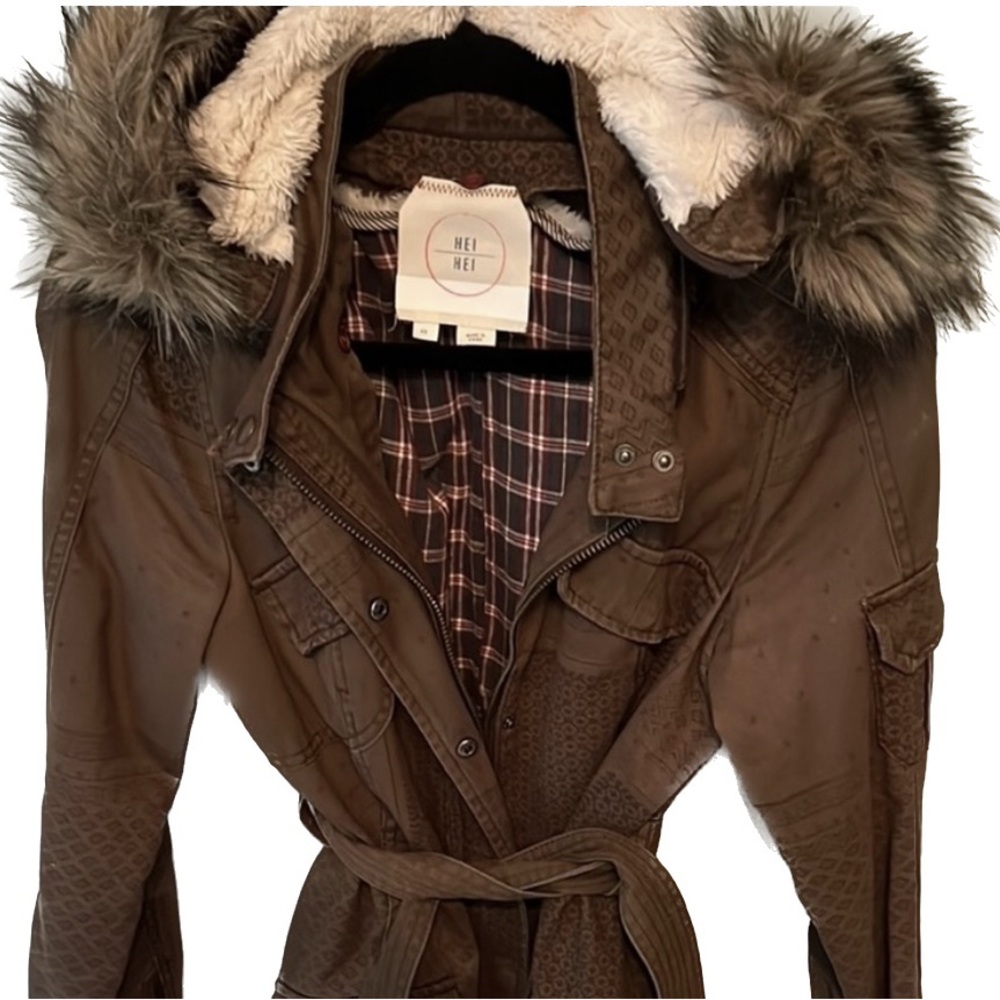 XS Anthropologie by HEI jacket with removable liner